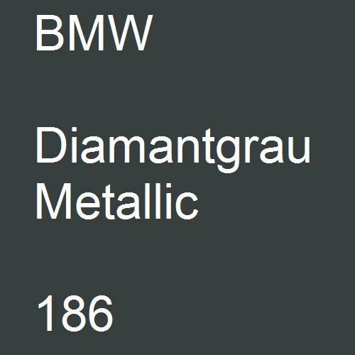 BMW, Diamantgrau Metallic, 186.